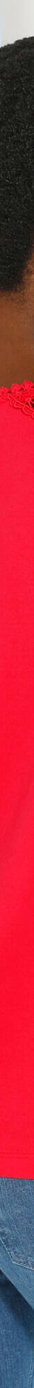 T-shirt col rond dentelle (framboise) T-shirt col rond dentelle (framboise)